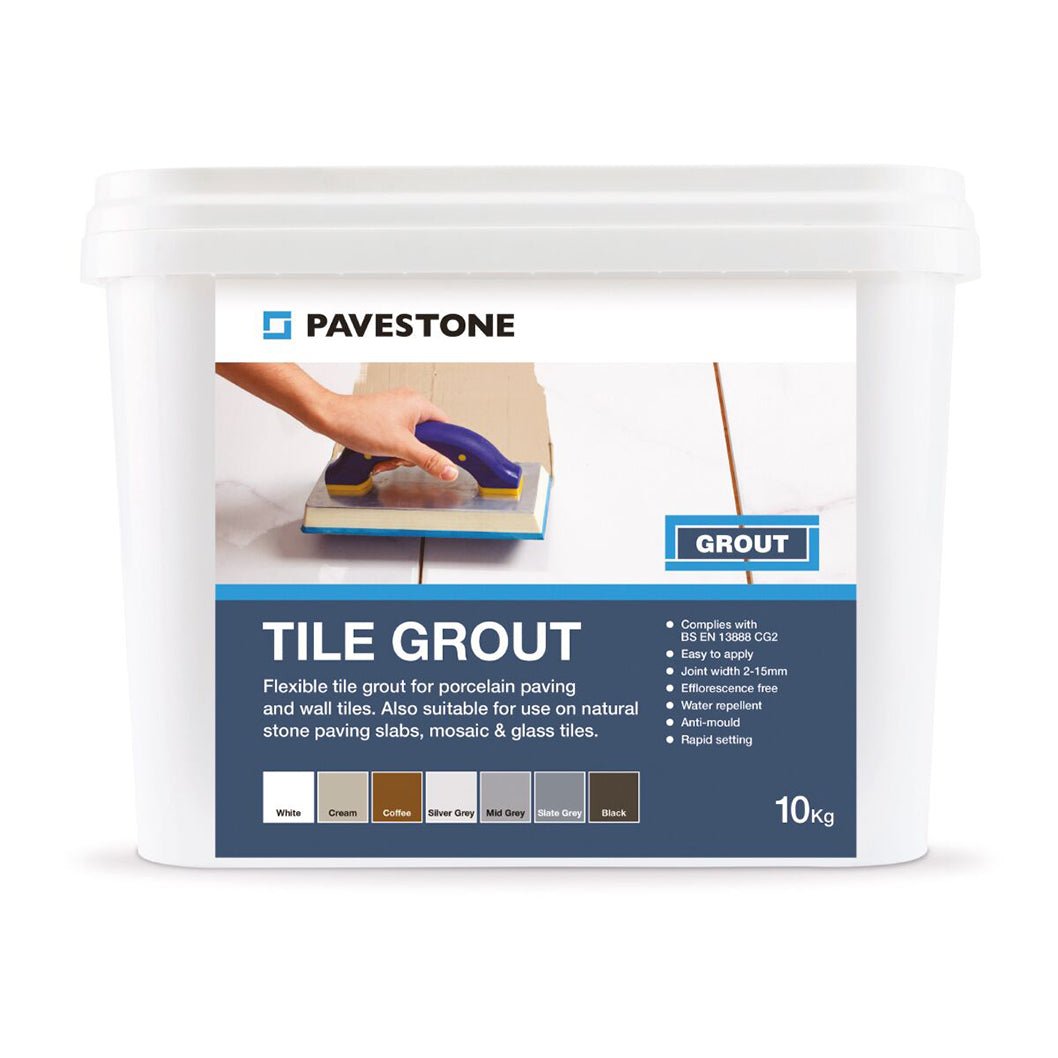 Pavestone Tile Grout - 10kg - JJ Building Materials