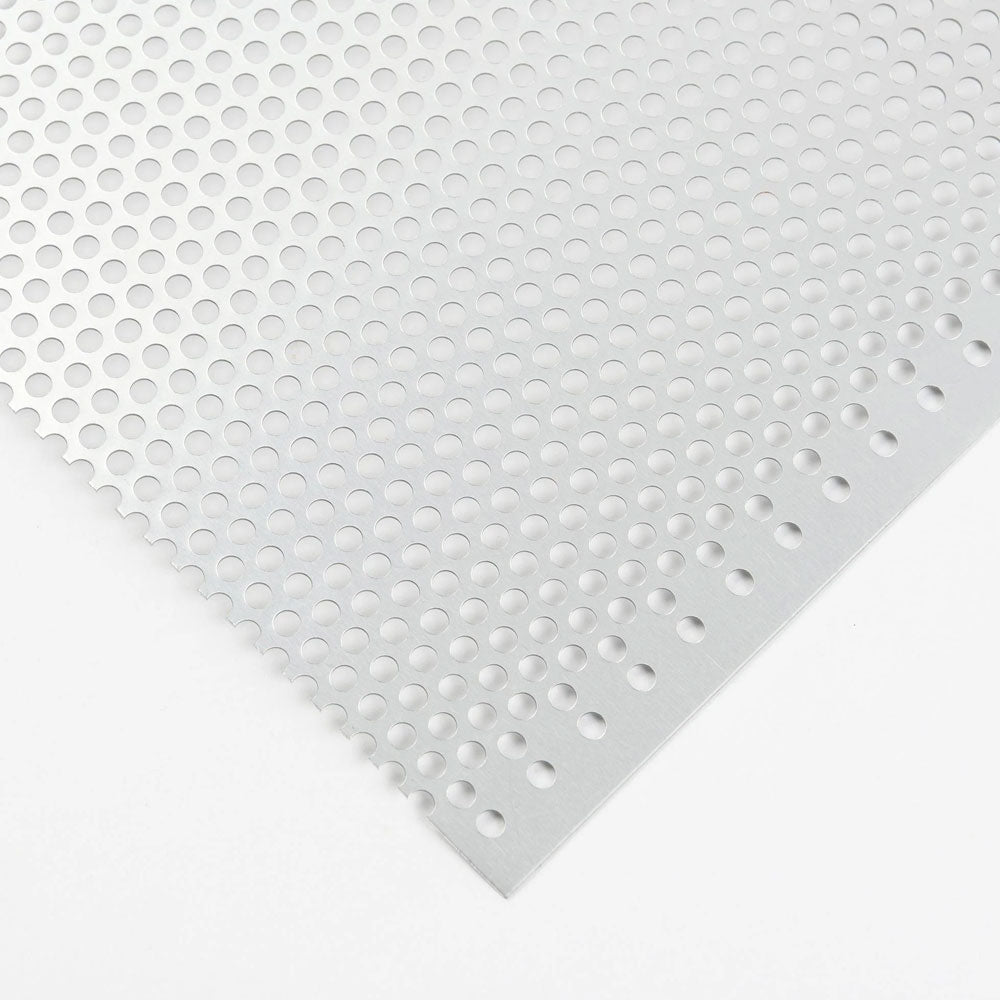 Perforated Sheet - Anodised Aluminium 0.7mm Thick (Small Holes) - JJ Building Materials