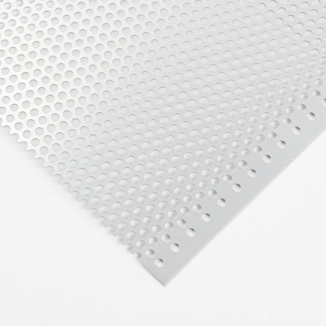 Perforated Sheet - Anodised Aluminium 0.7mm Thick (Small Holes) - JJ Building Materials