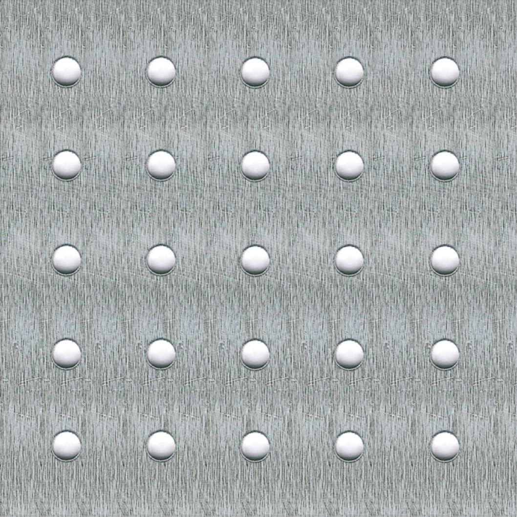 Perforated Steel Galvanised Sheet 250mm x 500mm - JJ Building Materials