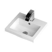 Hudson Reed Furniture Worktops And Basins 400mm Full-depth Basin Contemp White Polymarble 355x403x135mm