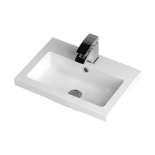 Hudson Reed Furniture Worktops And Basins 500mm Full-depth Basin Contemp White Polymarble 355x503x135mm
