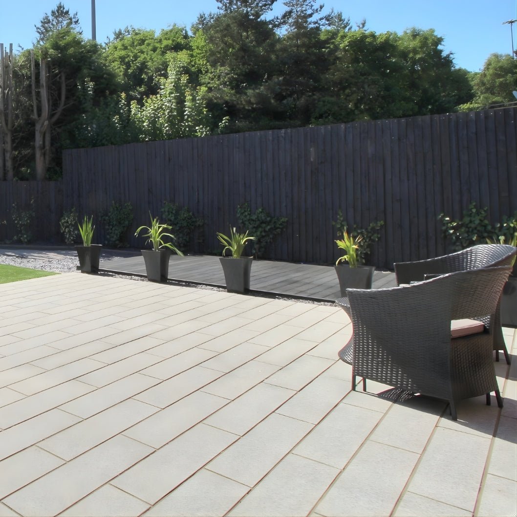 Polished Silver 20mm Granite Paving Slabs - JJ Building Materials