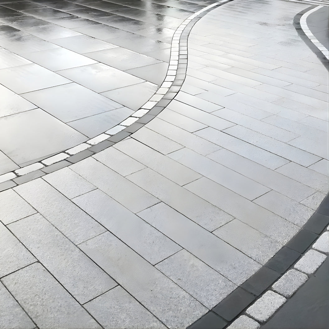 Polished Silver 20mm Granite Paving Slabs - JJ Building Materials