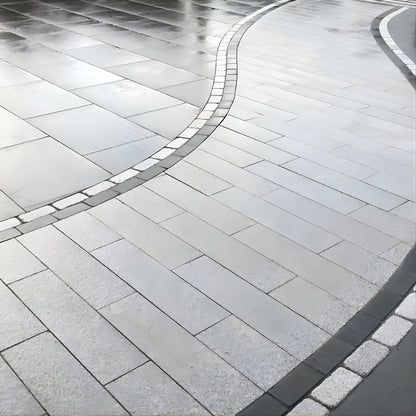 Polished Silver 20mm Granite Paving Slabs - JJ Building Materials