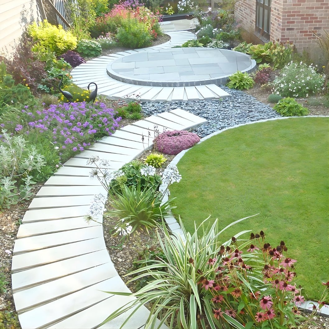 Polished Silver 20mm Granite Paving Slabs - JJ Building Materials