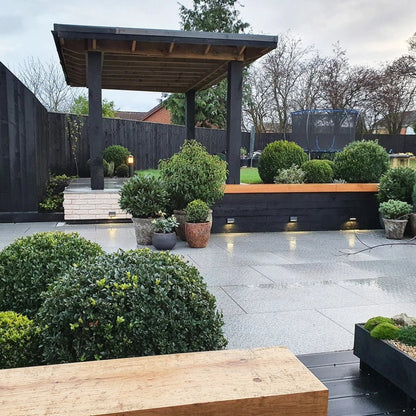 Polished Silver 25mm Granite Paving Slabs - 600mm x 900mm - JJ Building Materials