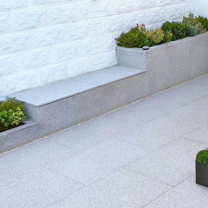 Polished Silver 25mm Granite Paving Slabs - 600mm x 900mm