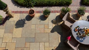 Pavestone Abbey (22mm Calibrated Sawn Edges) Natural Limestone Paving - Mixed Size Patio Pack - 15m²