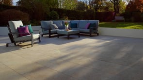 Pavestone Dolomite Travertine Porcelain Paving - 1000 x 500mm
