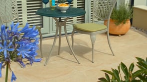 Pavestone Dolomite French Limestone Porcelain Paving - 1000 x 500mm