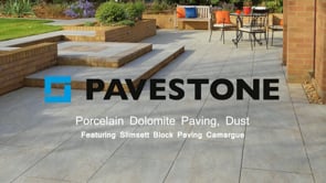 Pavestone Dolomite Dust Porcelain Paving - 1000 x 500mm