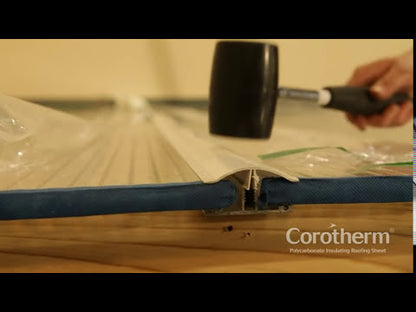 Corotherm Opal 16mm Triplewall Polycarbonate Roofing Sheet - Ariel Plastics