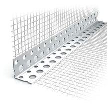 PVC 2.5m Corner Bead With Mesh - JJ Building Materials
