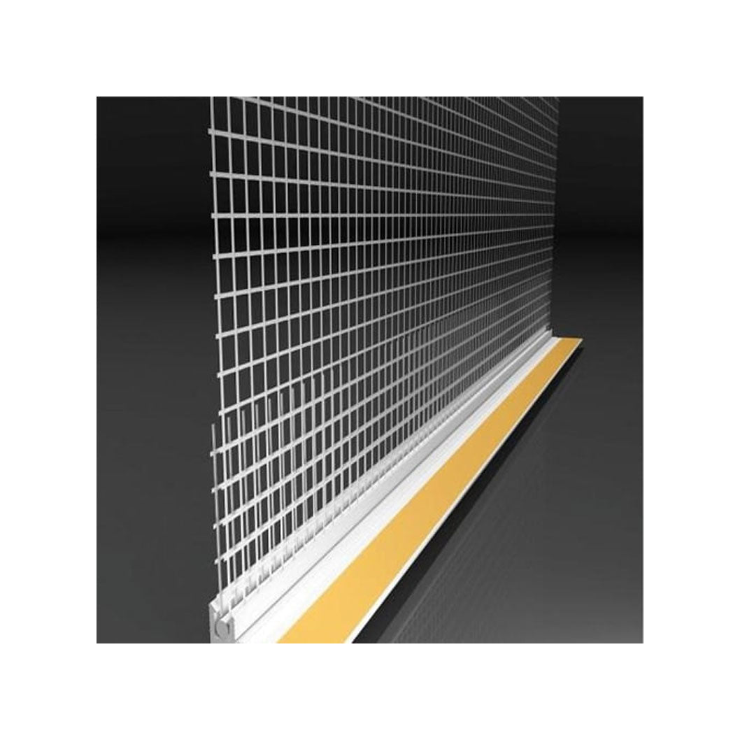 PVC 2.5m Window Frame Bead 9x6mm - JJ Building Materials