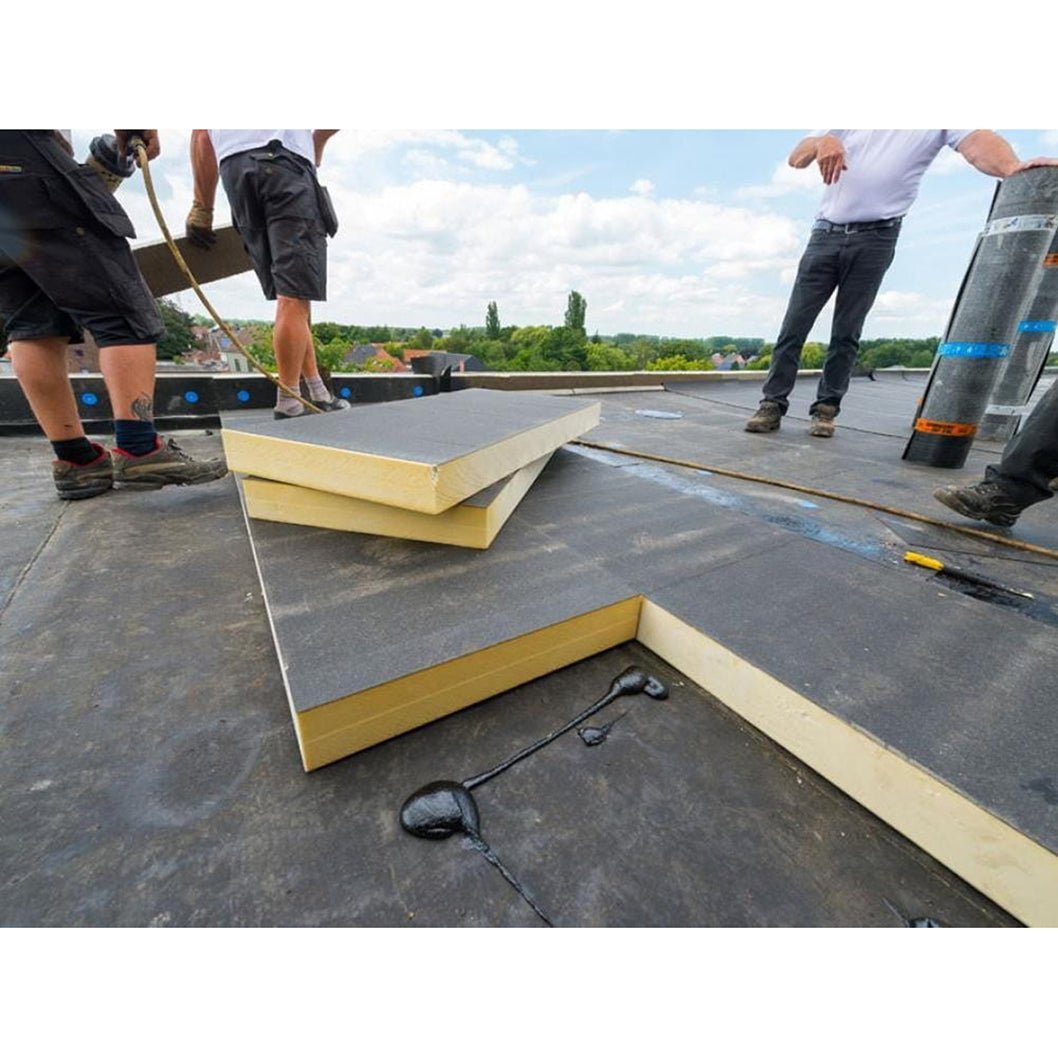 Recticel Powerdeck U - Flat Roof PIR Insulation Board - JJ Building Materials