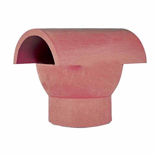 Redbank Chimney Pot - Hood Top Red - JJ Building Materials