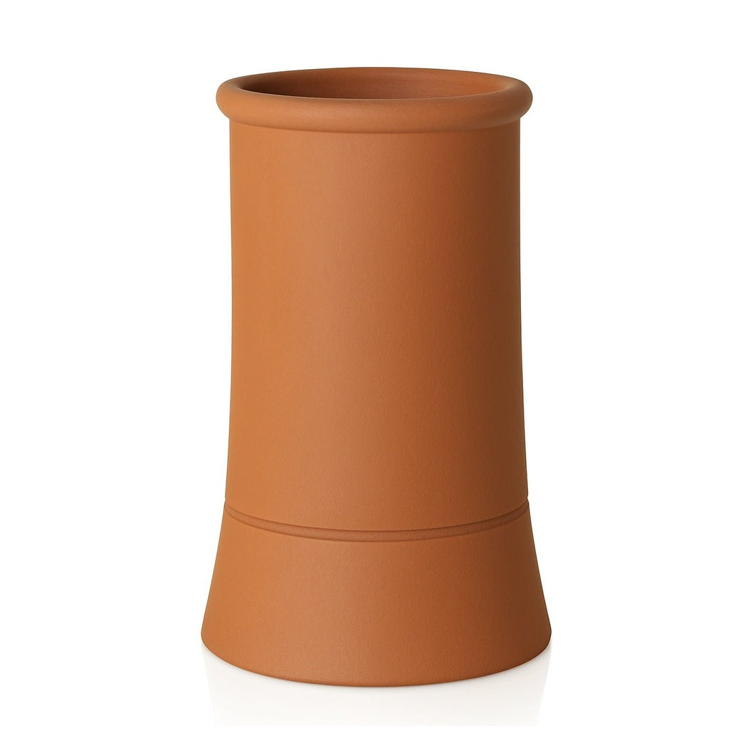 Redbank Roll Top Red Chimney Pot - JJ Building Materials