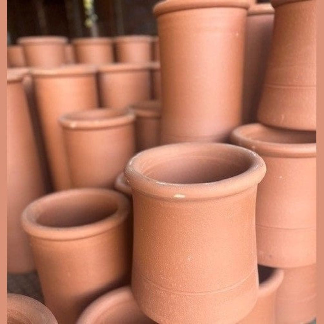 Redbank Roll Top Red Chimney Pot - JJ Building Materials