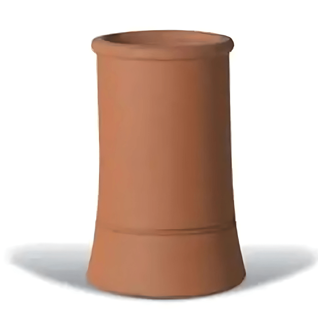 Redbank Roll Top Red Chimney Pot - JJ Building Materials