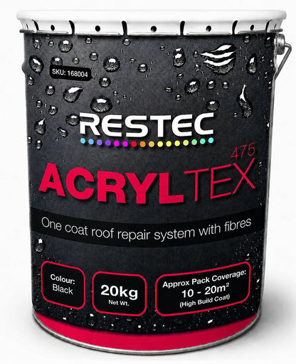 Res Tec Acryltex Waterproofing Roof Repair - JJ Building Materials