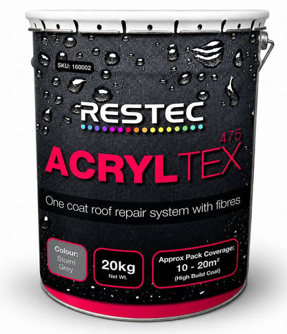 Res Tec Acryltex Waterproofing Roof Repair - JJ Building Materials