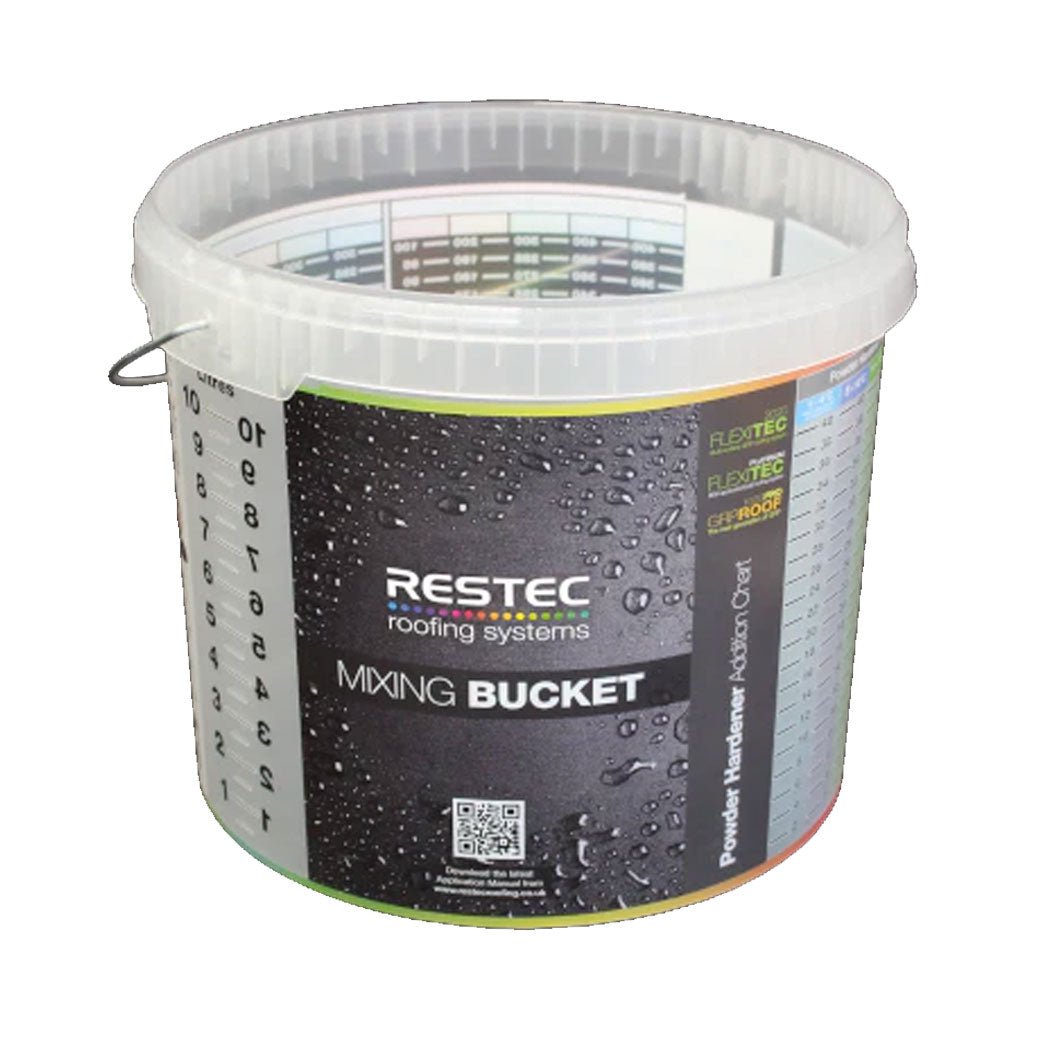 Res - Tec Calibrated Mixing Bucket 10L - JJ Building Materials