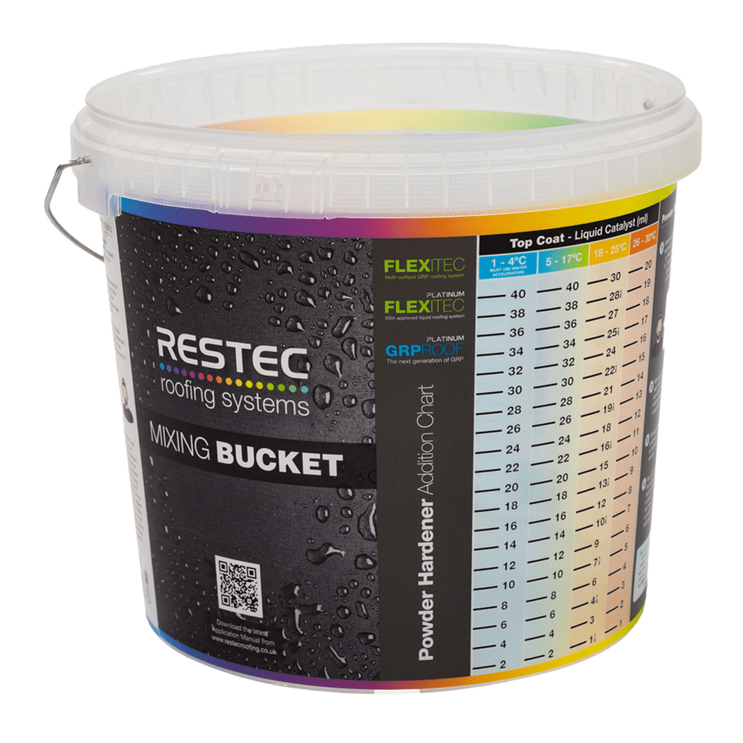 Res-Tec Calibrated Mixing Bucket - JJ Building Materials