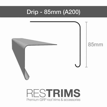 RESTRIM Drip Fascia Trim - 3m - JJ Building Materials