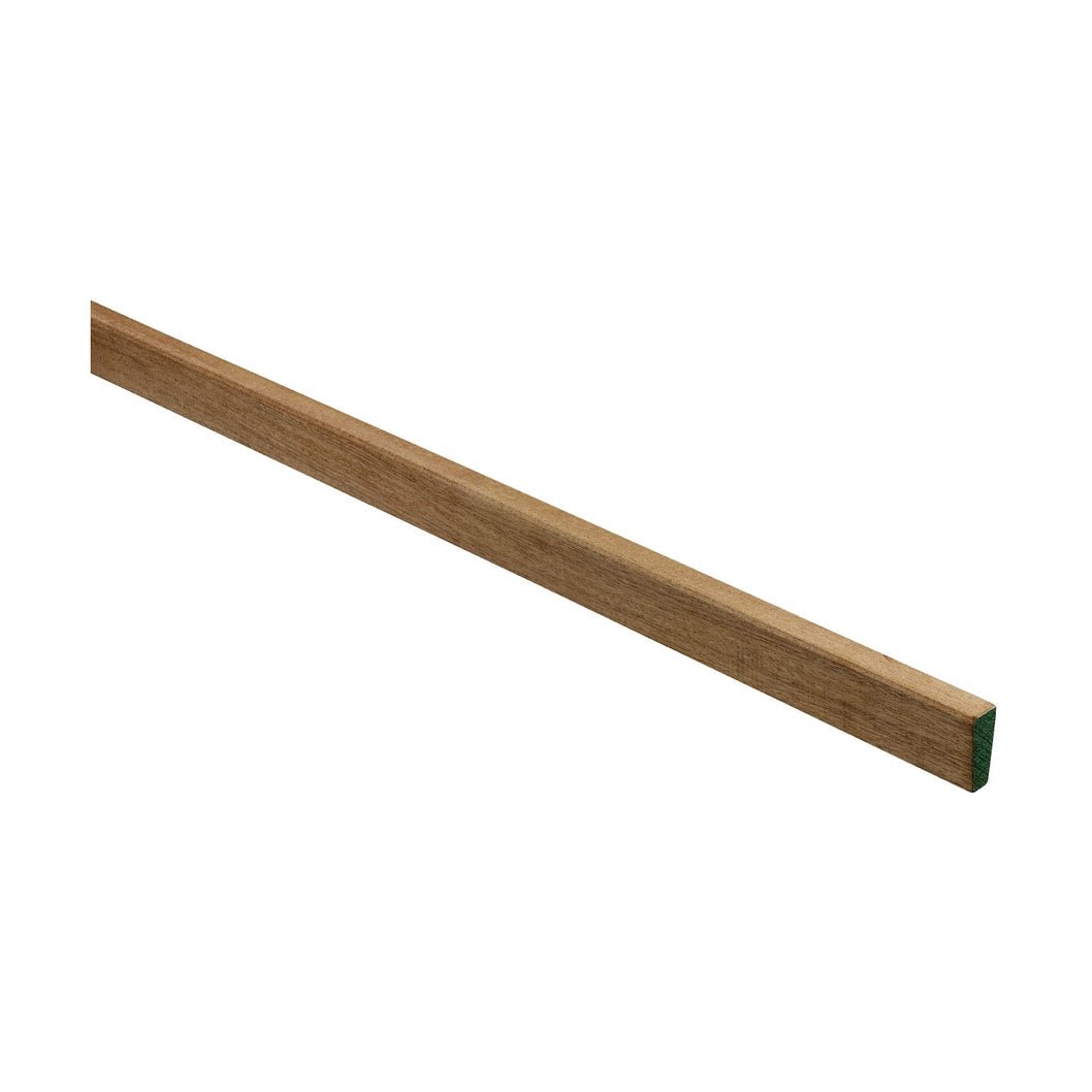 Richard Burbidge 10 Dark Hardwood Chamfered Bead 12 27 2400mm x10pk - JJ Building Materials