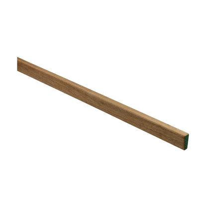 Richard Burbidge 10 Dark Hardwood Chamfered Bead 12 27 2400mm x10pk - JJ Building Materials