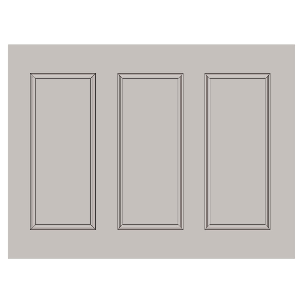 Richard Burbidge 1pk PaintReady Wall Panel Kit 1000x75x75mm - JJ Building Materials