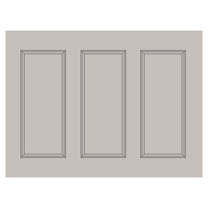 Richard Burbidge 1pk PaintReady Wall Panel Kit 1000x75x75mm - JJ Building Materials