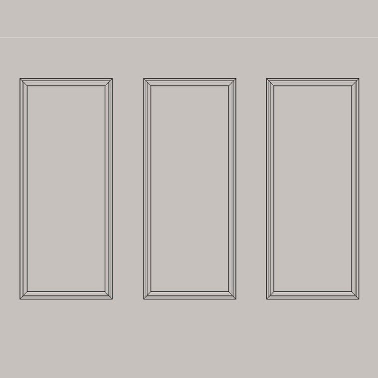 Richard Burbidge 1pk PaintReady Wall Panel Kit 1000x75x75mm - JJ Building Materials