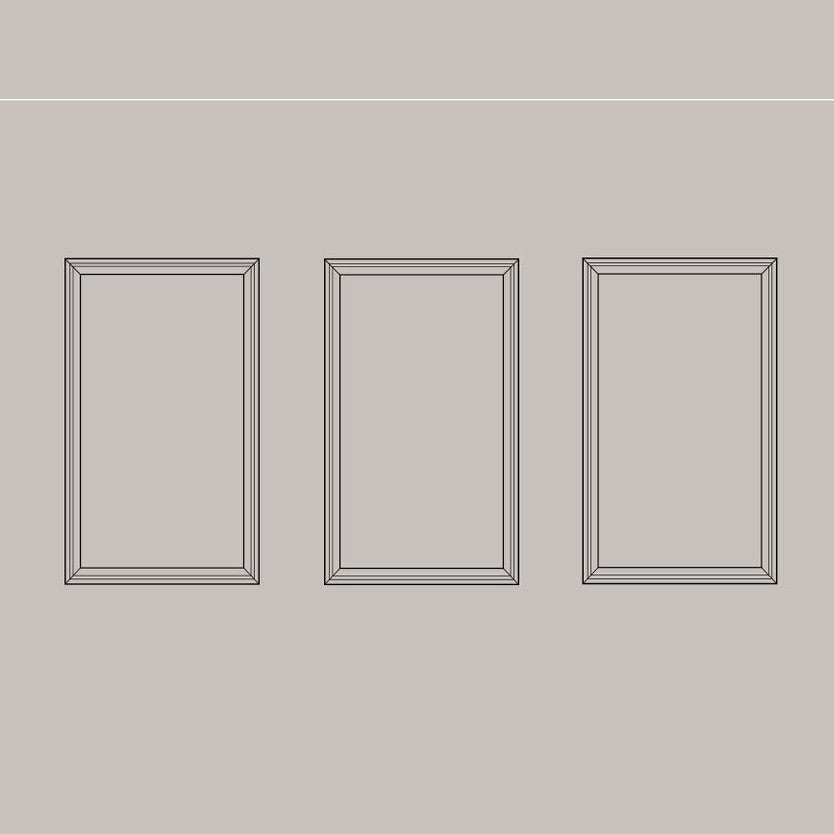 Richard Burbidge 1pk PaintReady Wall Panel Kit 700x75x75mm - JJ Building Materials