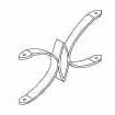 Richard Burbidge Baserail Support Brackets x6 - JJ Building Materials