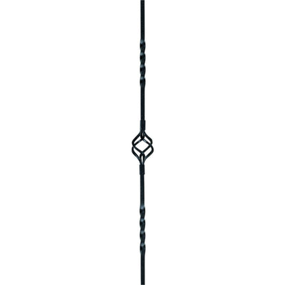 Richard Burbidge Black Metal Baluster 850mm - JJ Building Materials