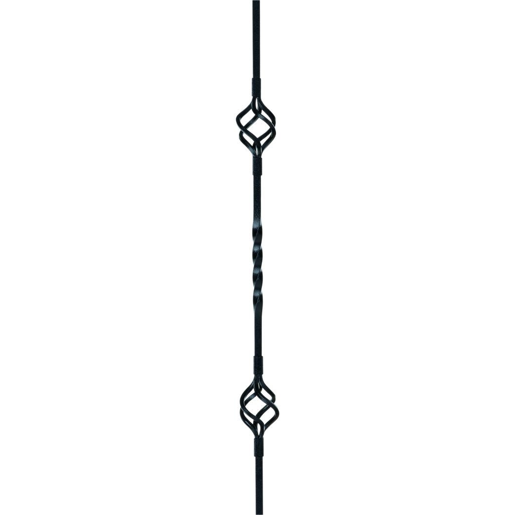 Richard Burbidge Black Metal Baluster 850mm - JJ Building Materials