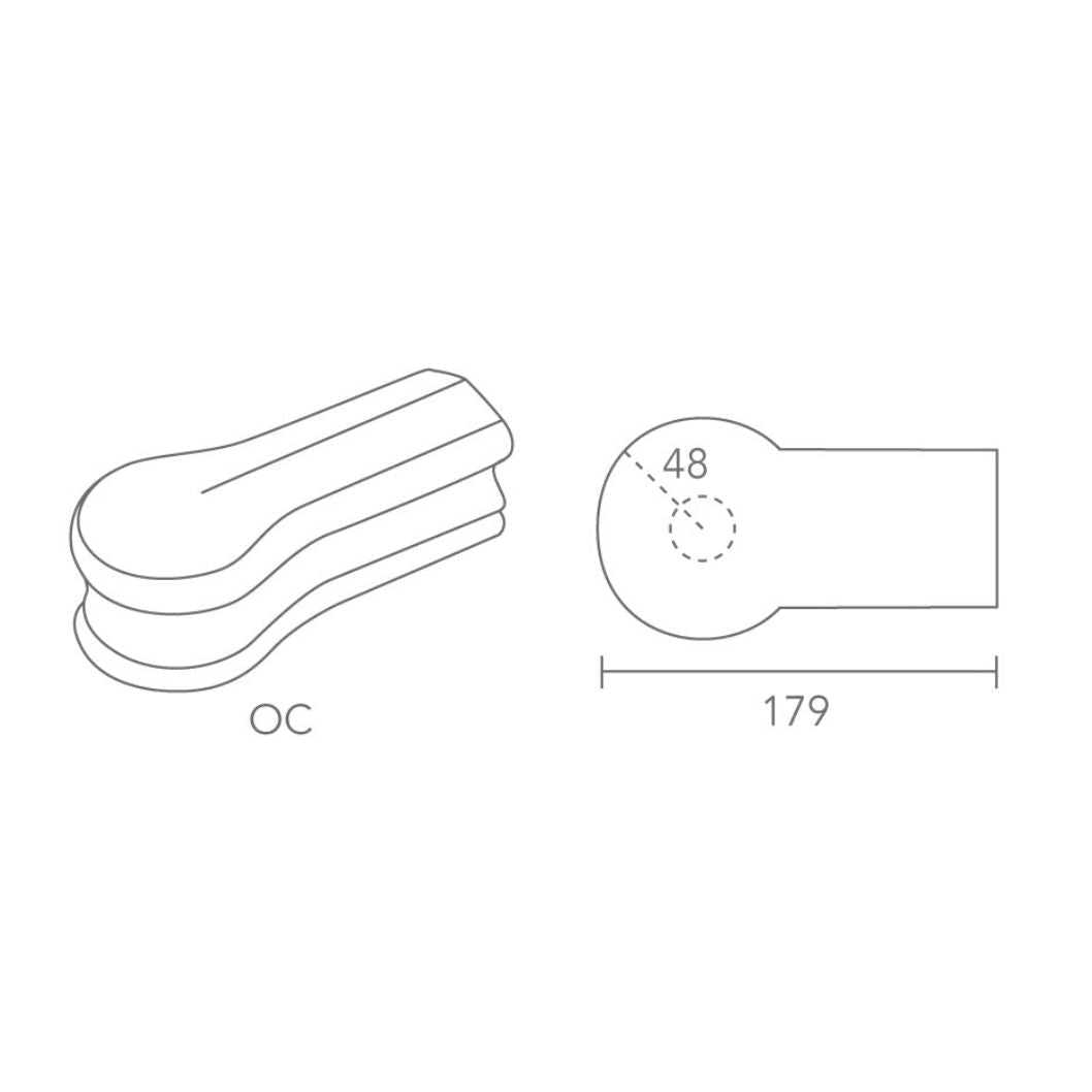Richard Burbidge Classic Oak Opening Cap - JJ Building Materials