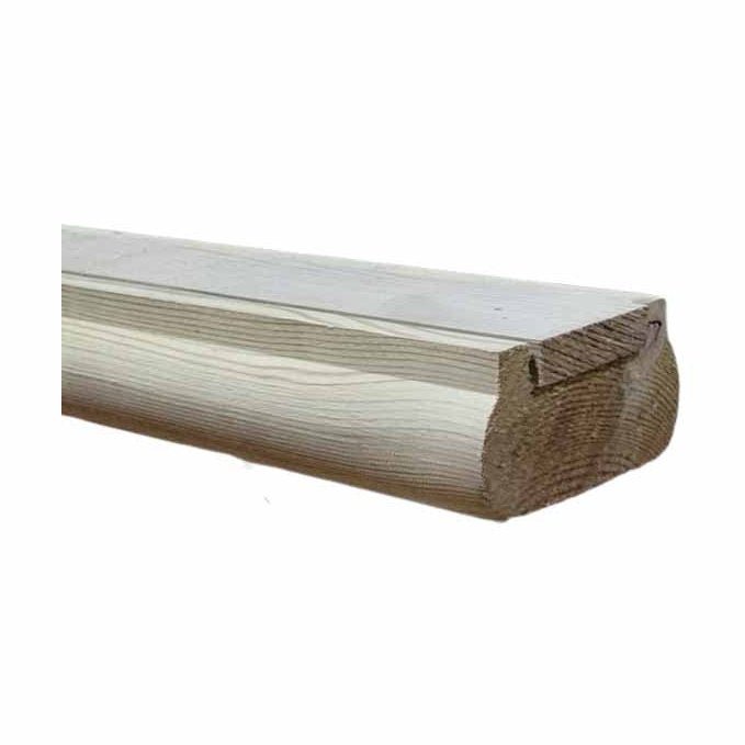 Richard Burbidge Decking Rail and Fillet 2400mm - JJ Building Materials