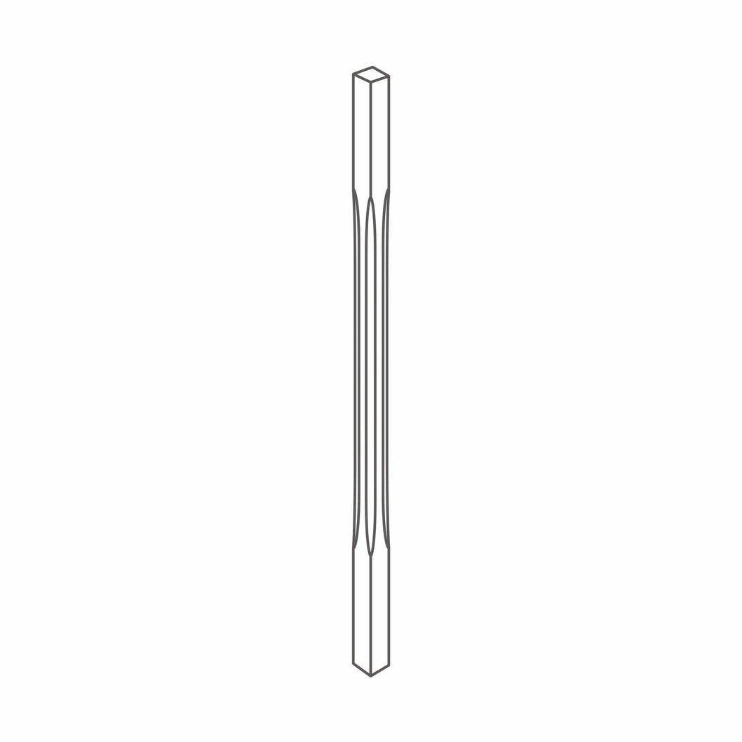 Richard Burbidge Decking Stop Chamfer Spindle - JJ Building Materials