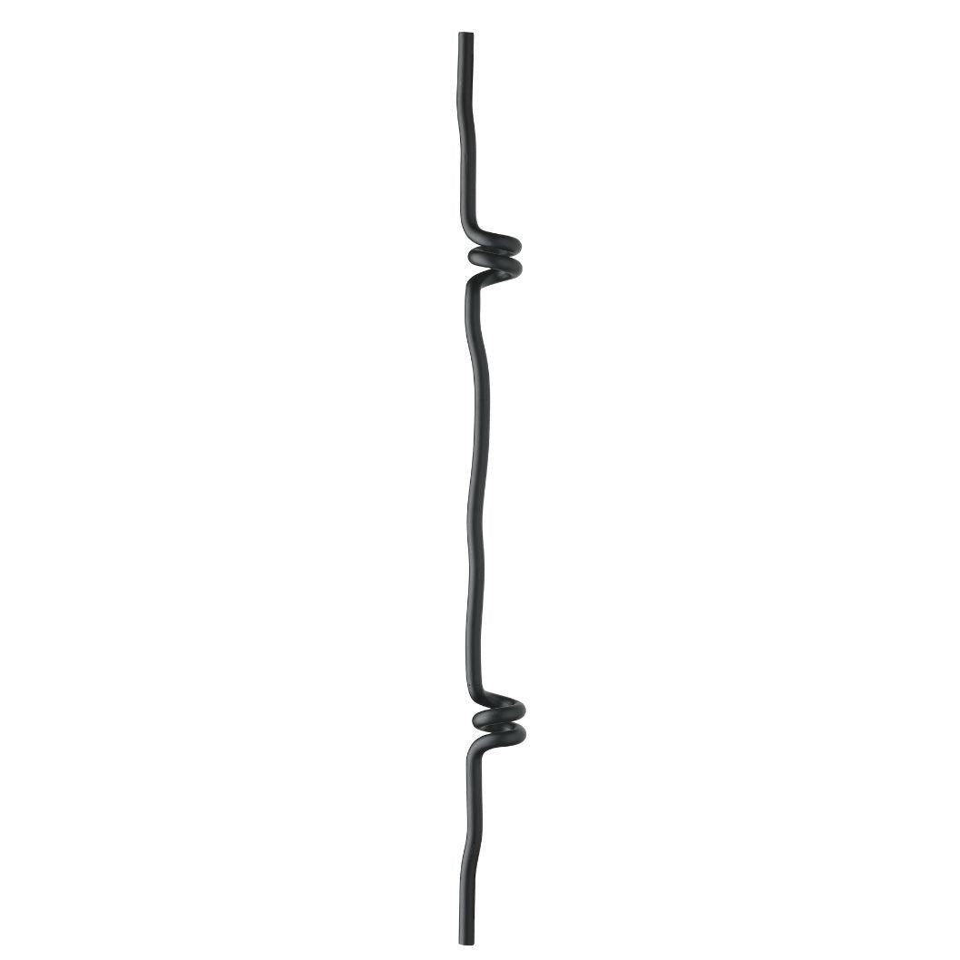 Richard Burbidge Elements Black Baluster x3pk - JJ Building Materials