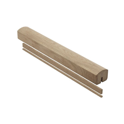 Richard Burbidge Elements Oak Glass Handrail - JJ Building Materials