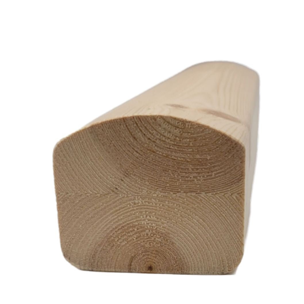 Richard Burbidge Elements Pine Ungrooved Handrail 4200mm - JJ Building Materials