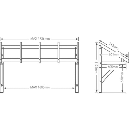 Richard Burbidge Flat Roof Porch Canopy 1200 x 1600 - JJ Building Materials
