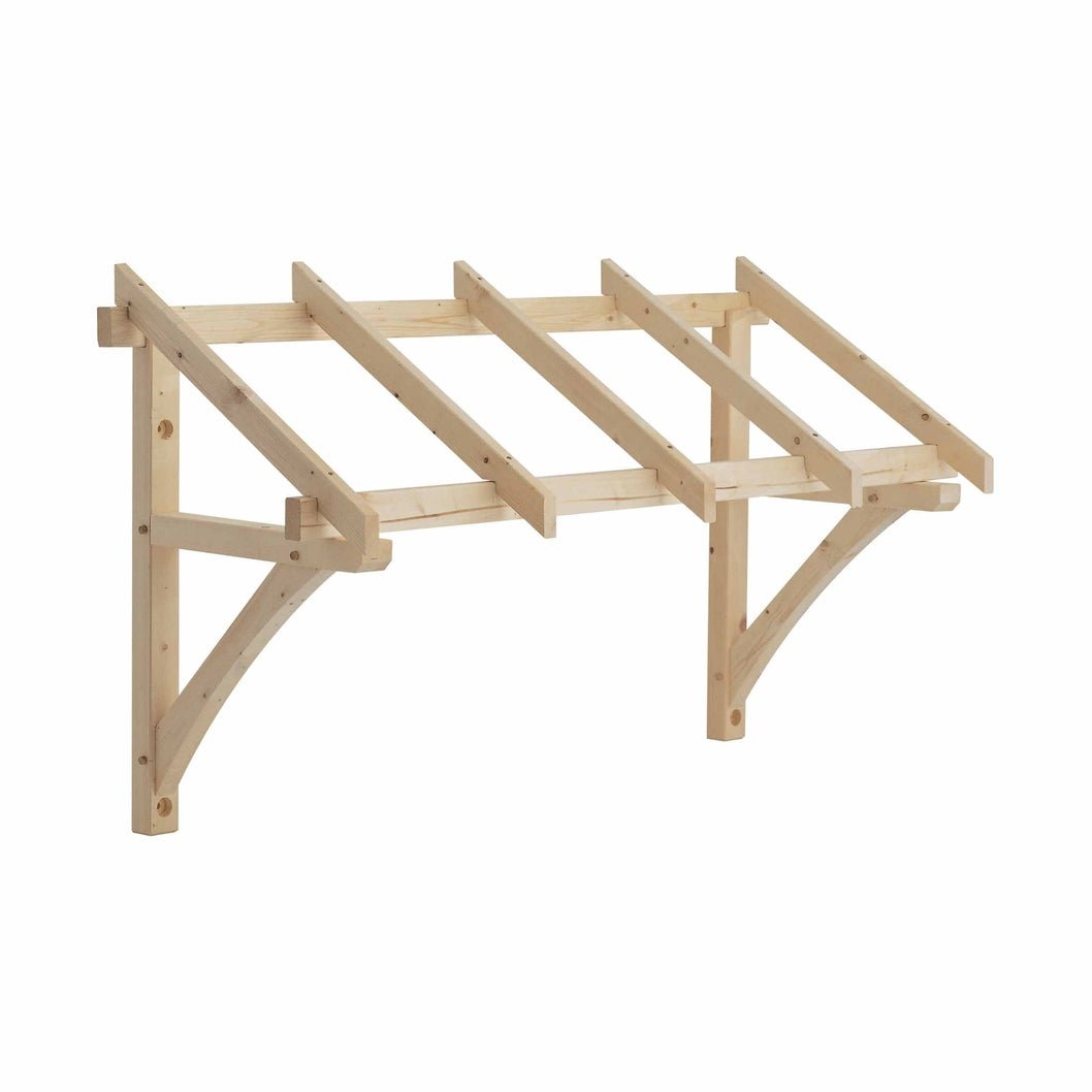 Richard Burbidge Flat Roof Porch Canopy 1200 x 1600 - JJ Building Materials