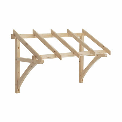 Richard Burbidge Flat Roof Porch Canopy 1200 x 1600 - JJ Building Materials