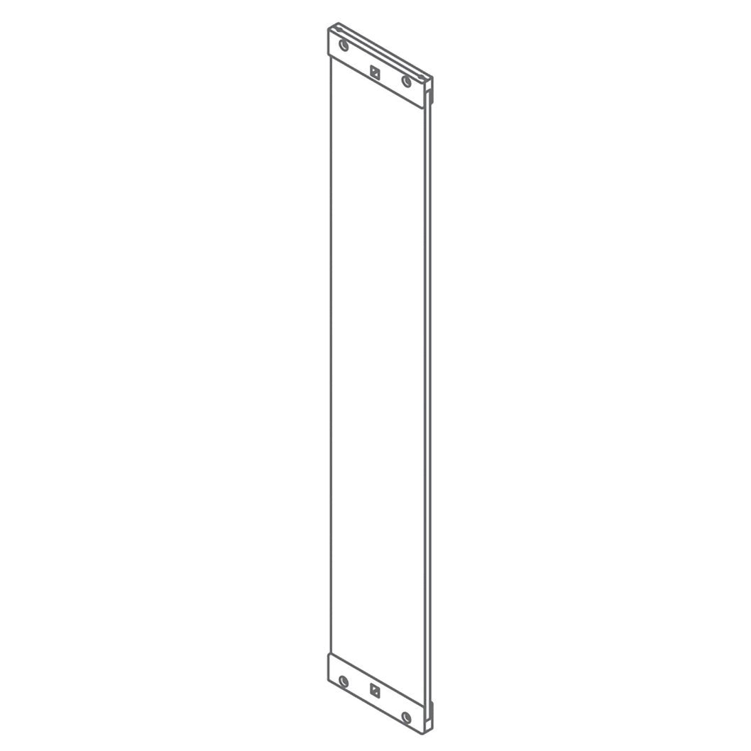 Richard Burbidge Glass Panel 876 (Inc Bracket) x4pk - JJ Building Materials