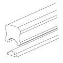 Richard Burbidge Large Traditional Handrail 2400mm (inc T Fillet) - JJ Building Materials
