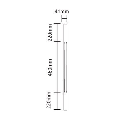 Richard Burbidge Oak Stop Chamfer Baluster - JJ Building Materials